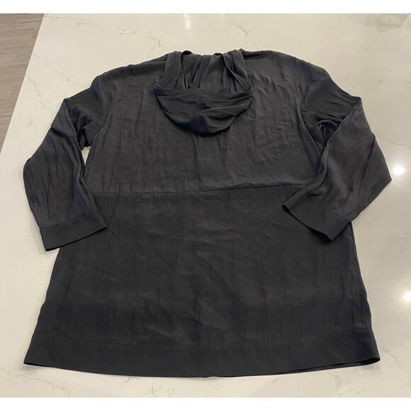 Carbon38 The Easy Jacket Full Zip Lightweight in Black Size Small - Picture 3 of 8